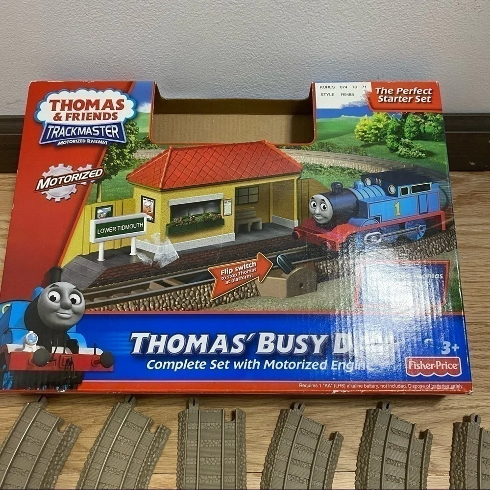 Thomas Busy Day Train Track Starter Set Kids Toy